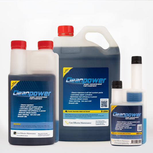 Cleanpower fuel injector cleaner full range — CEM Australia