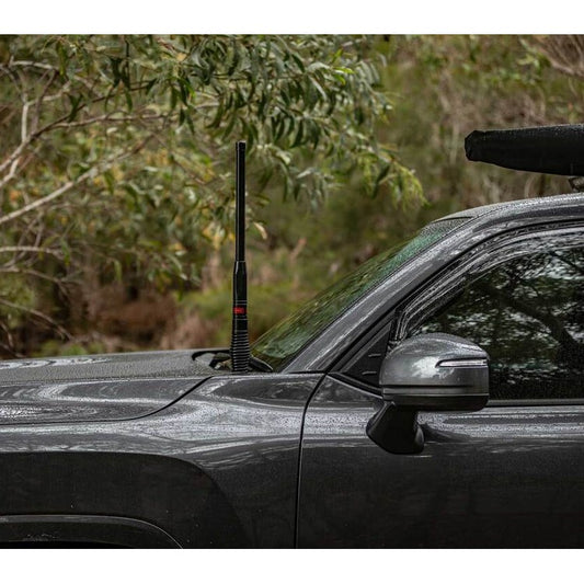 Bonnet Hinge Aerial Mount to suit Toyota LandCruiser LC300 - AMD Touring