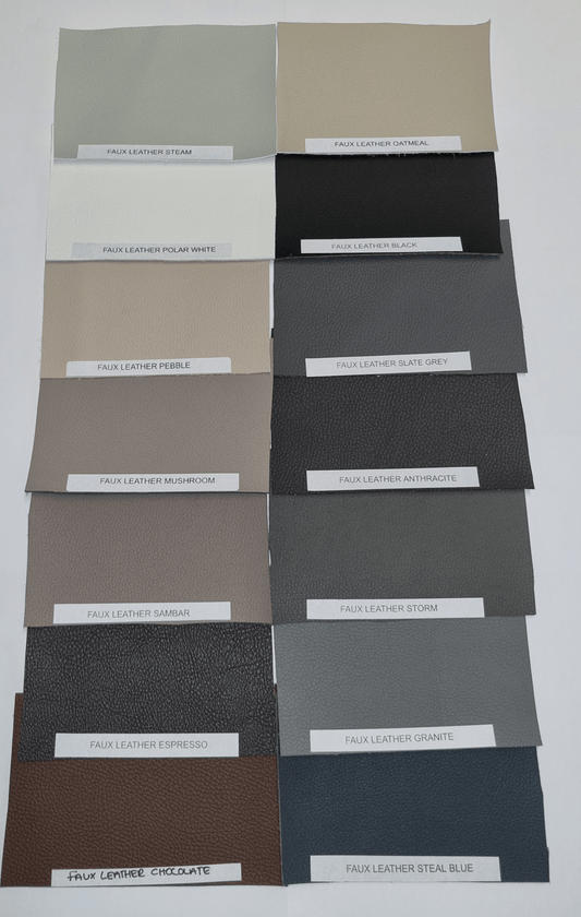 Caravan Storage pocket double pockets, Synthetic leather 300mm (w) x 450mm (h) - AMD Touring