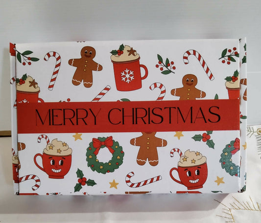 Christmas Bon Bon Giftbox - 6 x Christmas Bon Bons - Soy Tealights - Free Shipping - AMD Touring