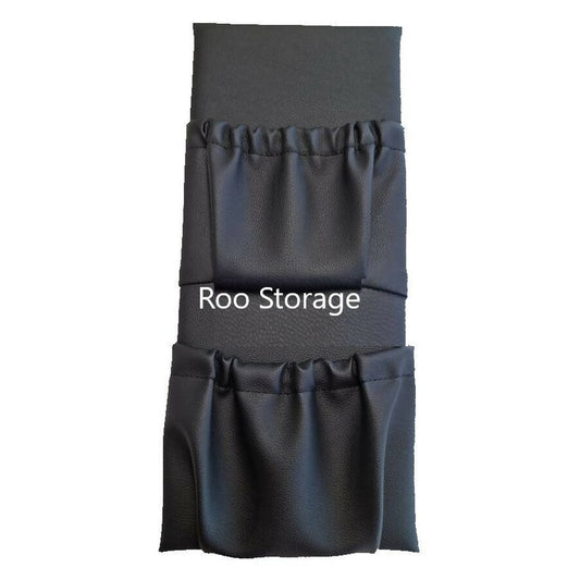 Caravan wall storage pocket SL Black mini double Roo storage