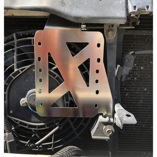 Front Mount DCDC Charger Bracket to suit Toyota FJ Cruiser, Prado 120 - AMD Touring