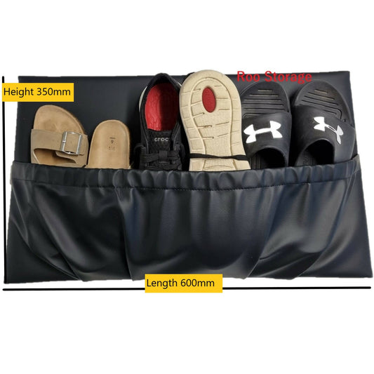 Caravan storage pocket long multi use- shoe pocket Roo storage