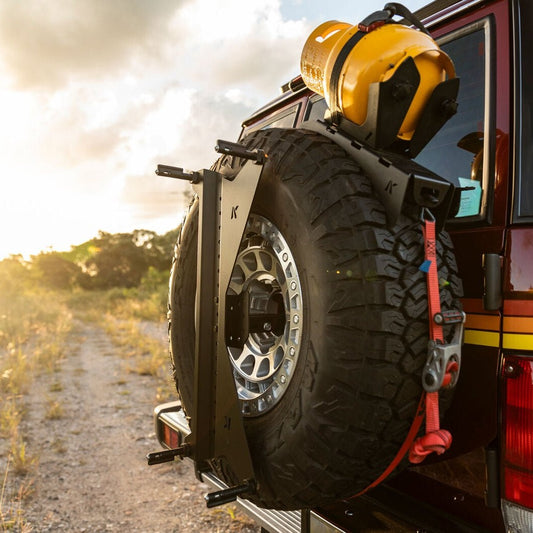 Rear Spare Wheel Maxtrax Mount - AMD Touring