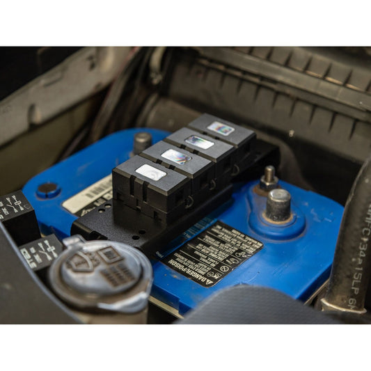 Slimline Battery Bracket to suit Toyota Prado 150, 120 & FJ Cruiser - AMD Touring