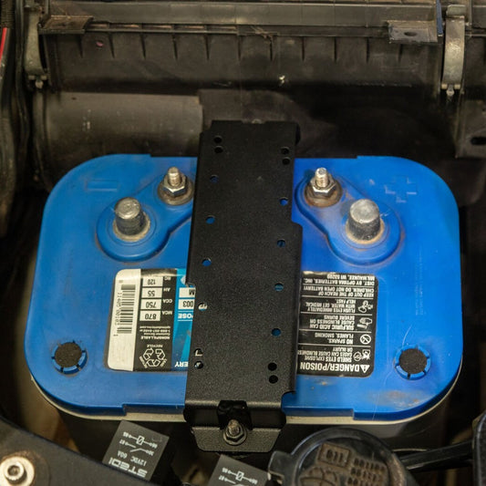 Slimline Battery Bracket to suit Toyota Prado 150, 120 & FJ Cruiser - AMD Touring