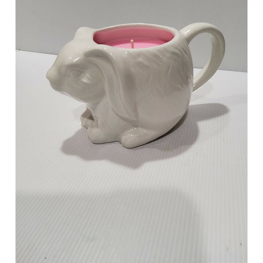 Teacup Candle - Candle in a Mug - Large Soy Candle - Easter - Hot Cross Buns - AMD Touring