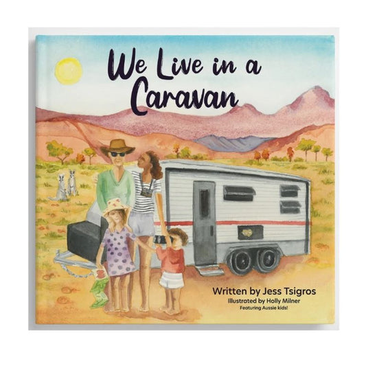 We Live In A Caravan | Children's Book - AMD Touring