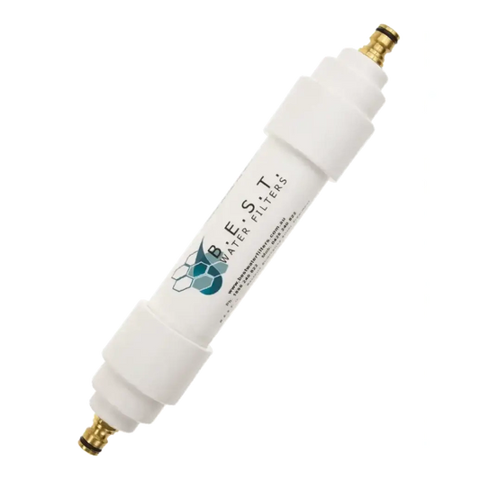 B.E.S.T water filter (Brass hose fittings) - AMD Touring