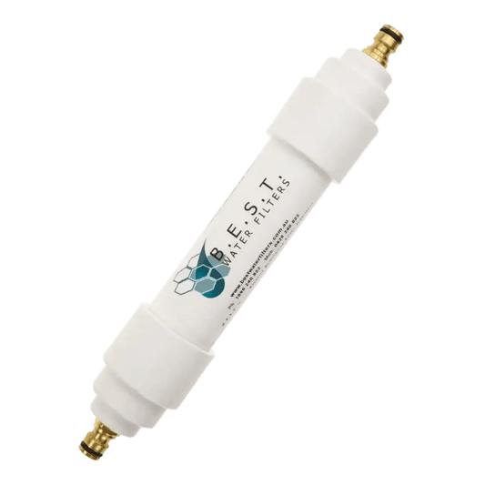 B.E.S.T water filter (Brass hose fittings) - AMD Touring