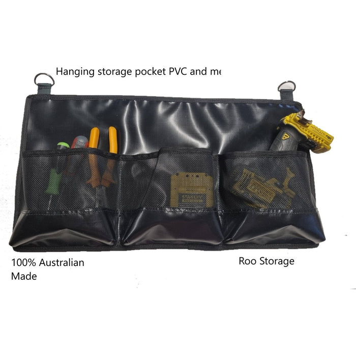 Mesh and PVC 3 pocket Camping and UTE Storage - AMD Touring