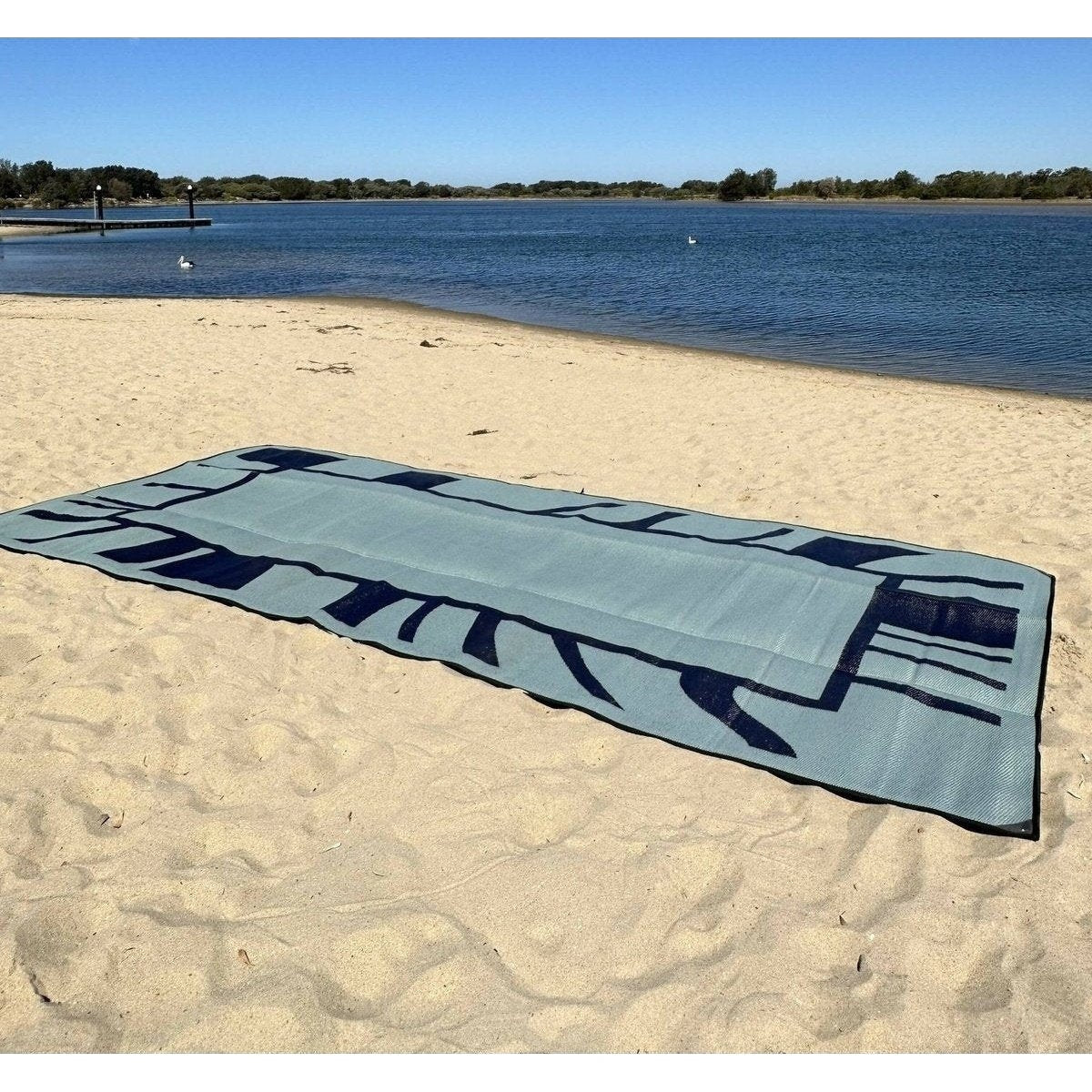 Recycled Mat 2.4m x 5.4m Stunning Colouring and Design - AMD Touring