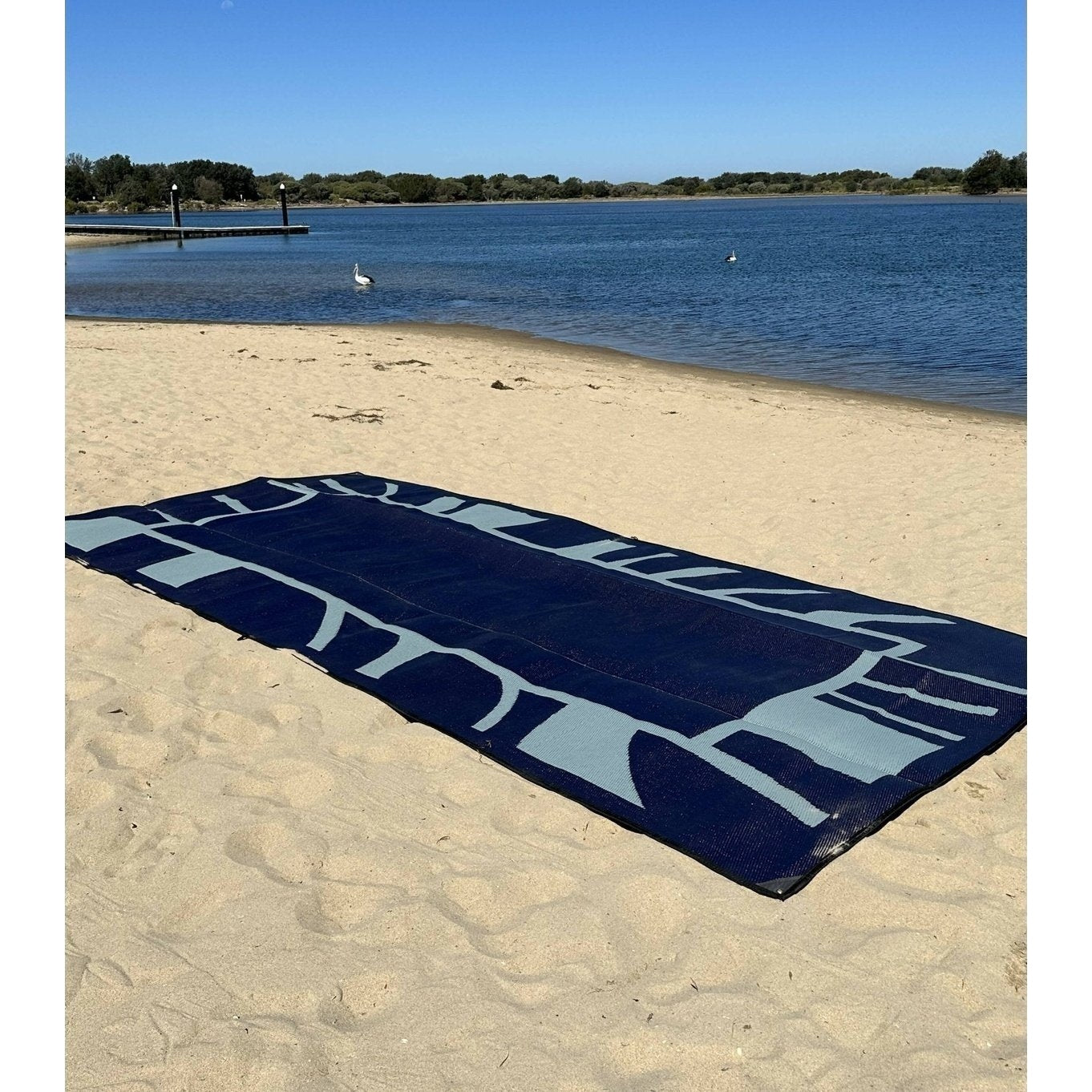 Recycled Mat 2.4m x 5.4m Stunning Colouring and Design - AMD Touring