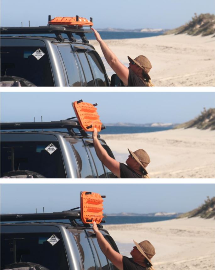 Croc Hinge Foldable Awning & 4WD Recovery Brackets