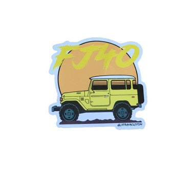 Classic Editon LandCruiser, Prado and Hilux 4wd stickers