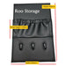 300 x 450 single pocket 3 hooks black