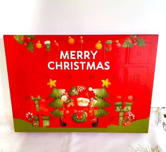 Advent Calendar - Christmas Countdown - 24 x Christmas Soy Tealights - Free Shipping - AMD Touring