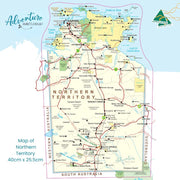All State & Terriroty Travel Map Stickers - 8 Large Stickers Bundle Deal - AMD Touring