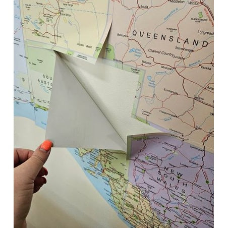 Australian States Jigsaw Map Sticker - AMD Touring