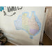 Australian States Jigsaw Map Sticker - AMD Touring