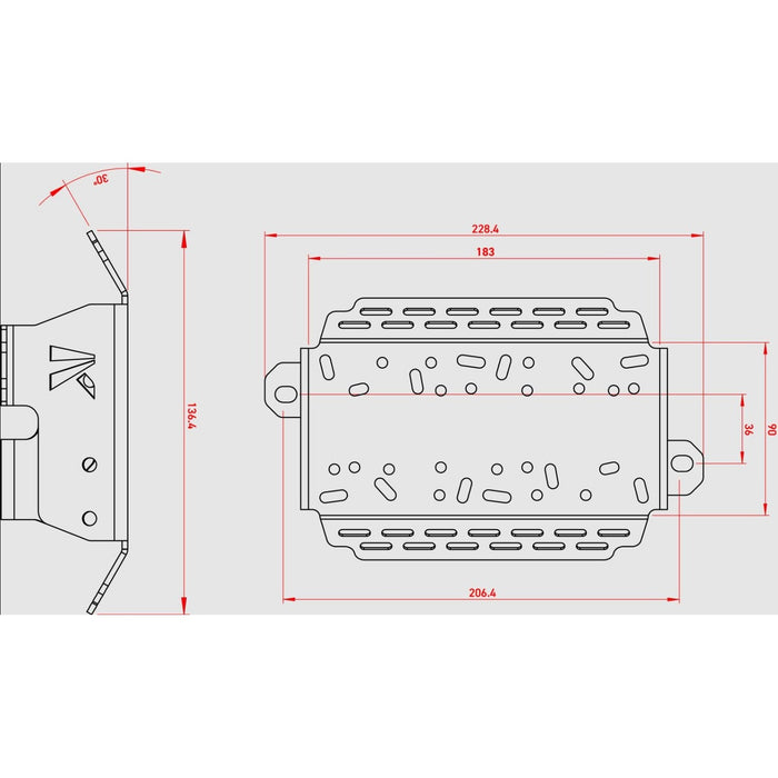 Battery Fuse Bracket to suit Isuzu D - MAX/MU - X & Mazda BT - 50 - AMD Touring