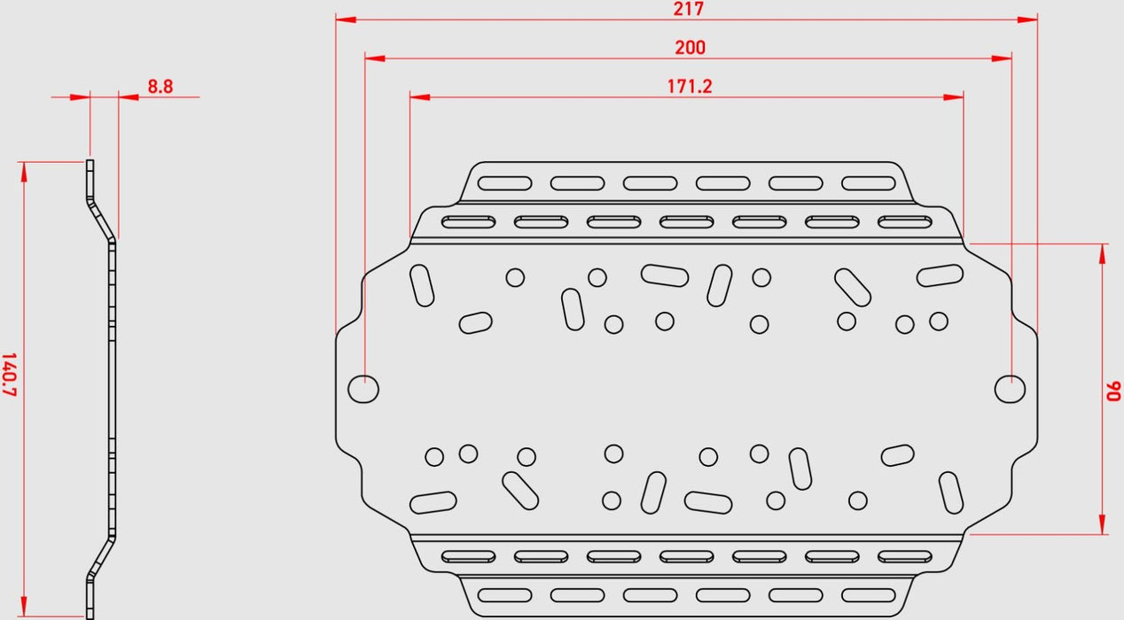 Battery Fuse Bracket to suit Mitsubishi Triton ML - MR & Pajero Sport QE - QF - AMD Touring