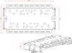 Battery Fuse Bracket to suit Nissan Patrol GU Y61 - AMD Touring