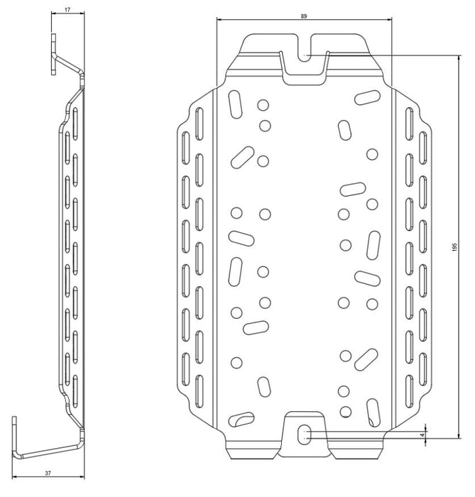 Battery Fuse Bracket to suit Nissan Patrol Y62 - AMD Touring