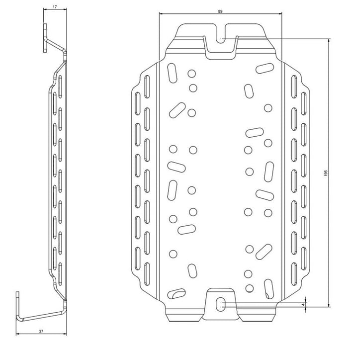 Battery Fuse Bracket to suit Nissan Patrol Y62 - AMD Touring