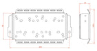 Battery Fuse Bracket to suit Toyota HiLux N80 & Fortuner - AMD Touring