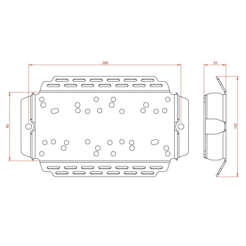 Battery Fuse Bracket to suit Toyota Prado 120, 150 & FJ Cruiser - AMD Touring