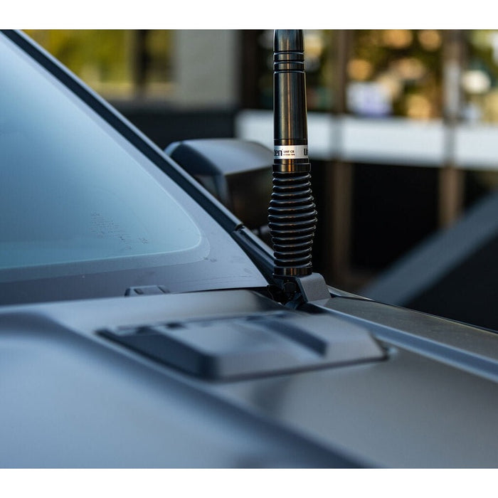 Bonnet Hinge Aerial Mount to suit Ford Ranger RA, Raptor & Everest UB - AMD Touring