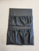Caravan Storage pocket double pockets, Synthetic leather 300mm (w) x 450mm (h) - AMD Touring