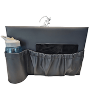 Caravan Storage pocket with water bottle pocket Left Vinyl - AMD Touring