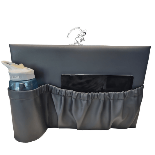 Caravan Storage pocket with water bottle pocket Left Vinyl - AMD Touring