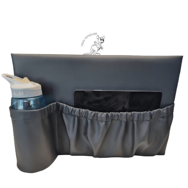 Caravan Storage pocket with water bottle pocket Left Vinyl - AMD Touring