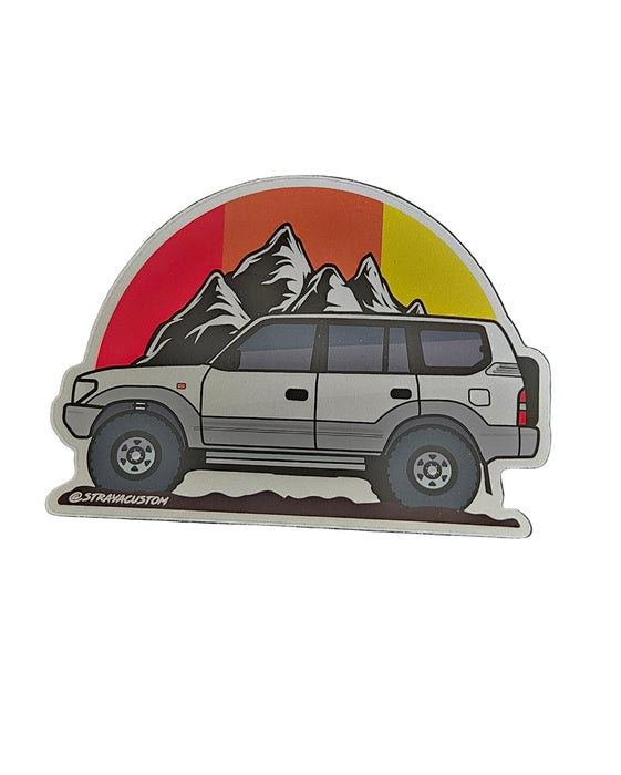 Classic Editon LandCruiser, Prado and Hilux 4wd stickers - AMD Touring
