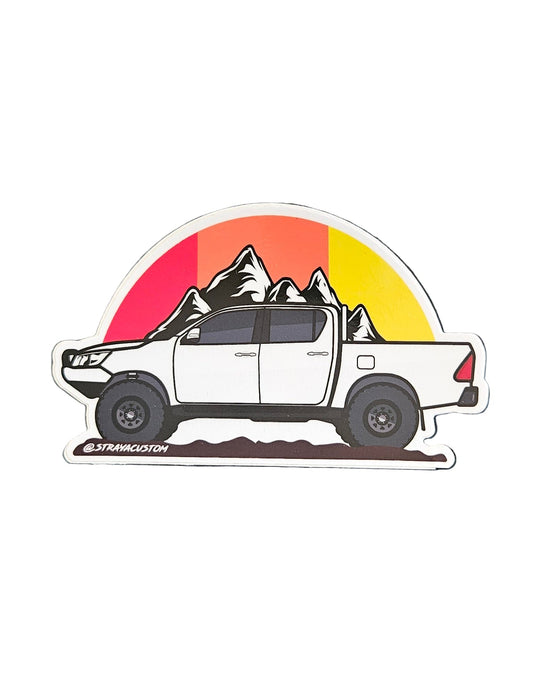 Classic Editon LandCruiser, Prado and Hilux 4wd stickers - AMD Touring