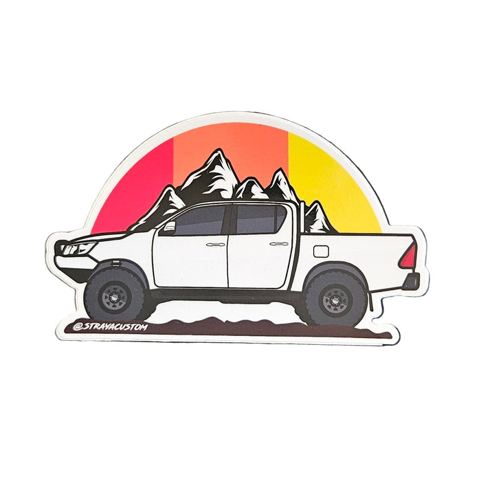 Classic Editon LandCruiser, Prado and Hilux 4wd stickers - AMD Touring