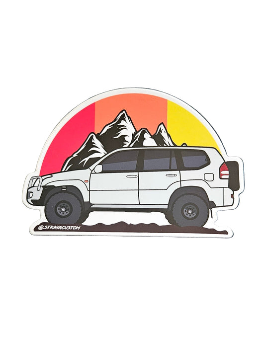 Classic Editon LandCruiser, Prado and Hilux 4wd stickers - AMD Touring