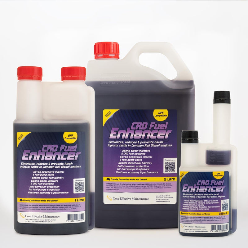 CRD Fuel Enhancer diesel additive full range — CEM Australia