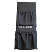 Caravan wall storage pocket SL Black mini double Roo storage