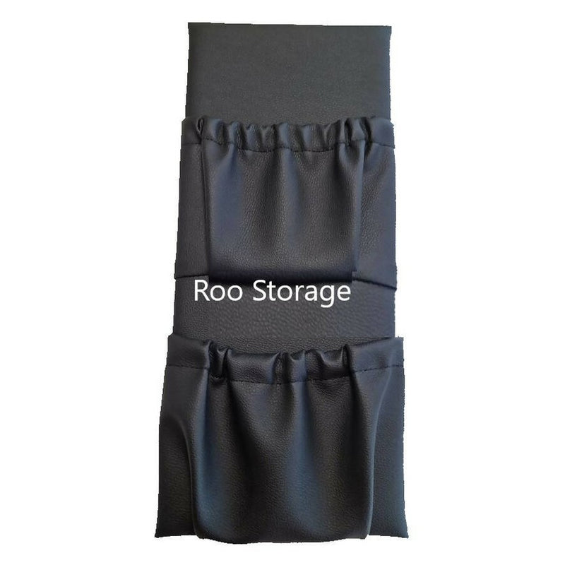 Caravan wall storage pocket SL Black mini double Roo storage