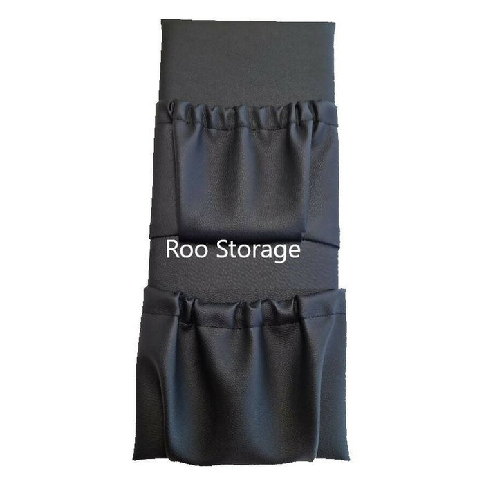 Caravan wall storage pocket SL Black mini double Roo storage