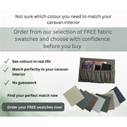 Free Caravan Storage Pocket Colour Samples - AMD Touring