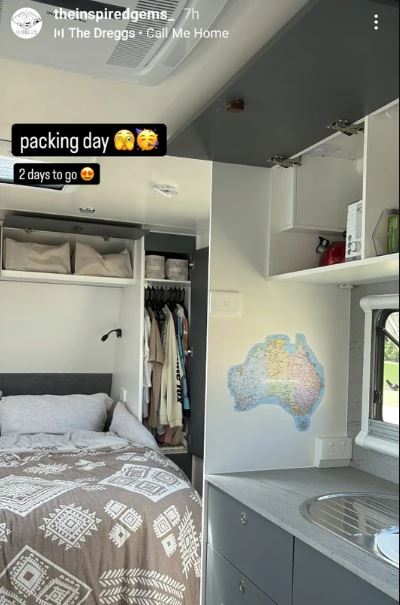 Large Removable Aussie Map Sticker + Free Shipping - AMD Touring