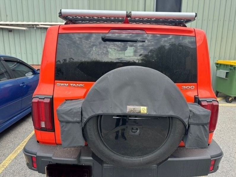 NEW - GWM Tank 300 Spare Wheel Cover - AMD Touring