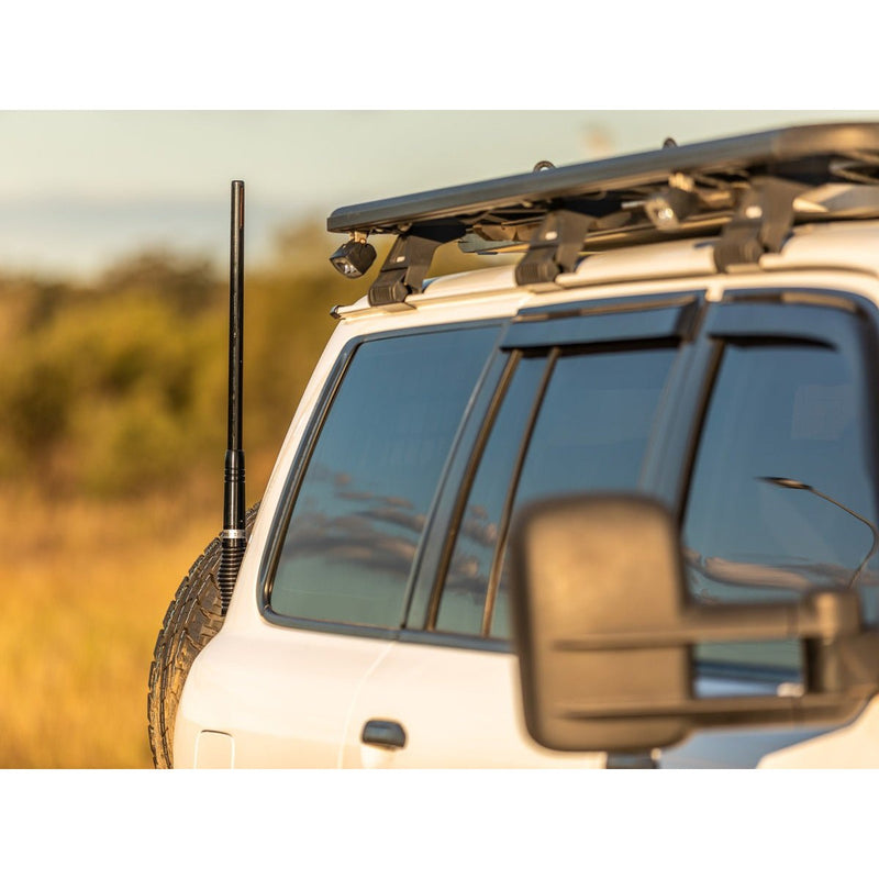 Rear Hinge Antenna Mount to suit Nissan Patrol Y61 GU - AMD Touring