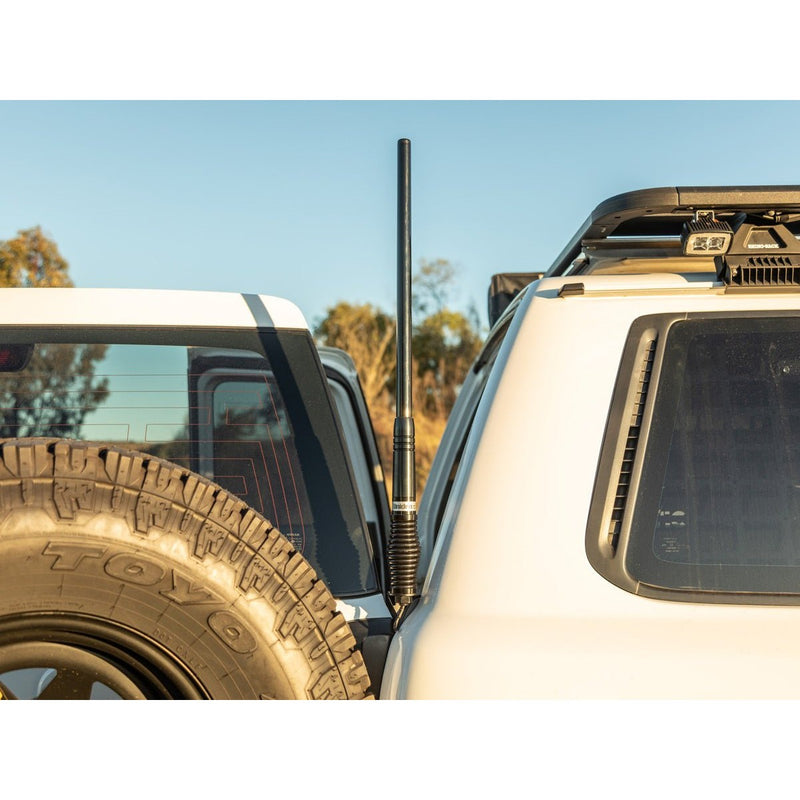 Rear Hinge Antenna Mount to suit Nissan Patrol Y61 GU - AMD Touring