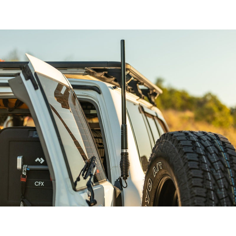 Rear Hinge Antenna Mount to suit Nissan Patrol Y61 GU - AMD Touring